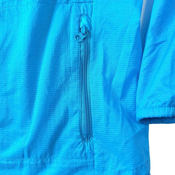 Nike Women’s Cyclone Running Windbreaker Jacket Blue Pink Size M - Picture 8 of 12